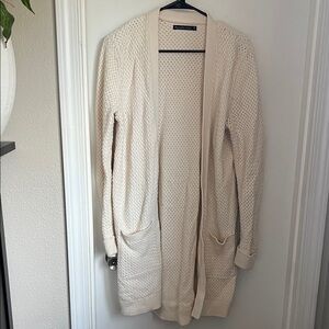 Women’s Abercrombie Basket Weave Cardigan - Size M
